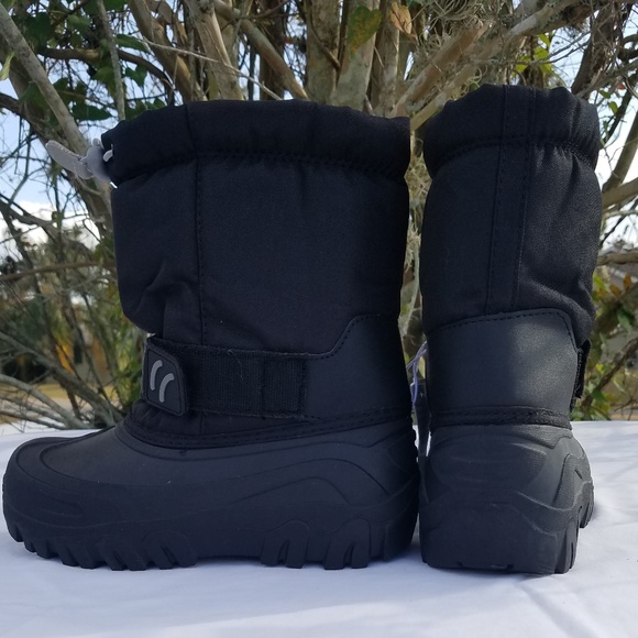 NWT Boys Circo Nigel Black Thermolite Boots - Picture 2 of 3